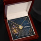 Mom - Your Love Is A Mystery - Love Knot Necklace