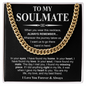 Soulmate - Hand In Hand - Cuban Link Chain