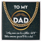 Dad - Takes Someone Special - Cuban Link Chain