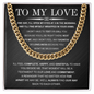 Soulmate - Far Apart - Cuban Link Chain