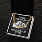 Dad - Through Good Times & Bad - Cuban Link Chain