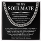 Soulmate - Hand In Hand - Cuban Link Chain
