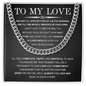 Soulmate - Far Apart - Cuban Link Chain