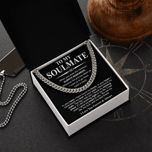 Soulmate - Hand In Hand - Cuban Link Chain