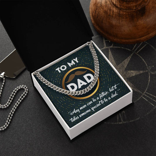 Dad - Someone Special - Cuban Link Chain