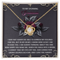 Soulmate - How Lucky I Am To Have You - Love Knot Necklace