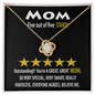 Mom - Five Out Of Five Stars - Love Knot Necklace