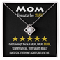 Mom - Five Out Of Five Stars - Love Knot Necklace