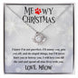 Paw Mom - Meowy Christmas - Love Knot Necklace