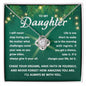 Daughter - Chase Your Dream - Love Knot Necklace