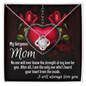 Mom - The Only One Who's Heard Your Heart From The Inside - Love Knot Necklace