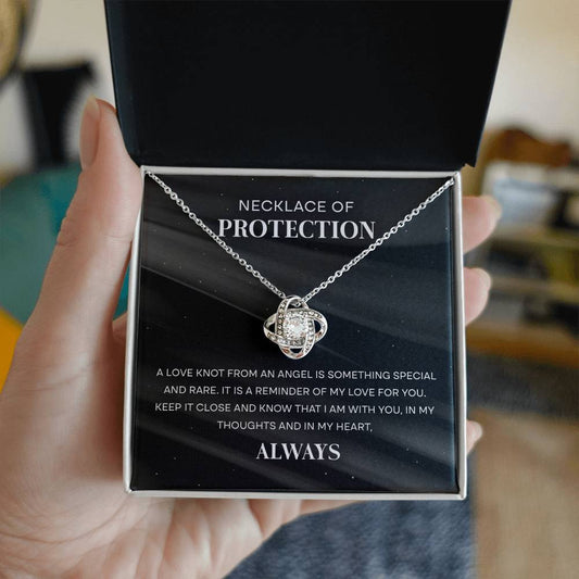 Necklace of Protection - Love Knot Necklace