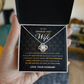 Wife - To My Smokin' Hot Wife - Love Knot Necklace