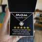 Mom - Five Out Of Five Stars - Love Knot Necklace