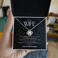Wife - Sharing My Life With You - Love Knot Necklace