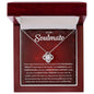 To My Soulmate - The Most Beautiful Person - Love Knot Necklace