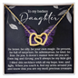 Daughter - Be Your Own Magic - Interlocking Hearts Necklace