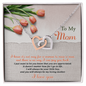 Mom - Always Your Little Boy - Interlocking Hearts Necklace