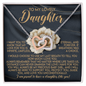 Daughter - My Love For You Is Infinite - Interlocking Hearts Necklace