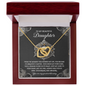 Daughter - Unchanging And Unfading - Interlocking Hearts Necklace