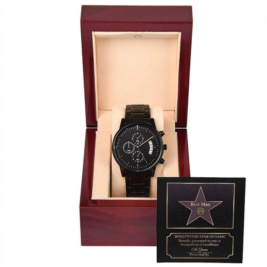 Best Man - Star Of Fame - Chronograph Watch