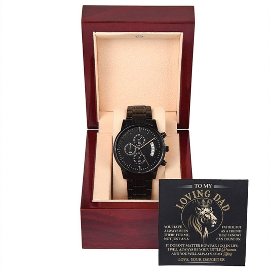 Dad - You Will Always Be My King - Chronograph Watch