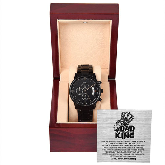 Dad - You Are The King - Chronograph Watch