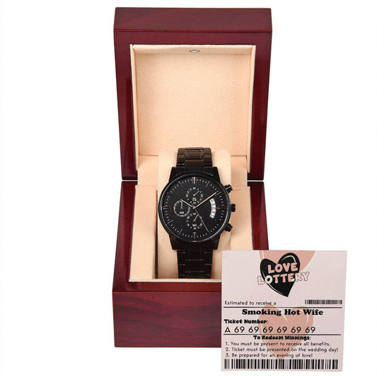 Husband - Your Lucky Ticket - Chronograph Watch