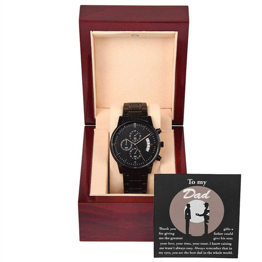 Dad - The Greatest Gift - Chronograph Watch