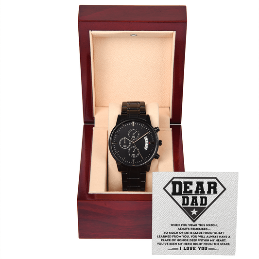 Dad - Right From The Start - Chronograph Watch