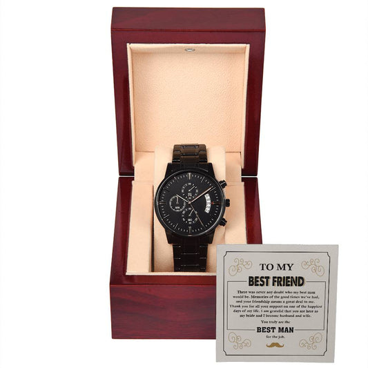 Best Man - My Best Friend - Chronograph Watch