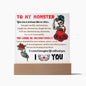 To My Momster - Like No Other - Acrylic Plaque