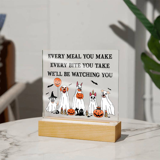 Halloween - Watching You - Acrylic Plaque