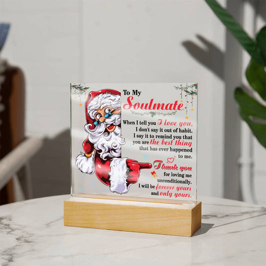 Soulmate - When I Tell You I Love You - Acrylic Plaque