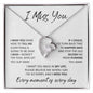 Soulmate - I Want You Back In My Life - Forever Love Necklace