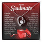 Soulmate - First And Last In My Heart - Forever Love Necklace