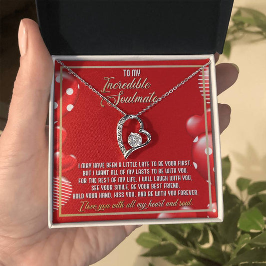 Soulmate - All Of My Lasts To Be With You - Forever Love Necklace