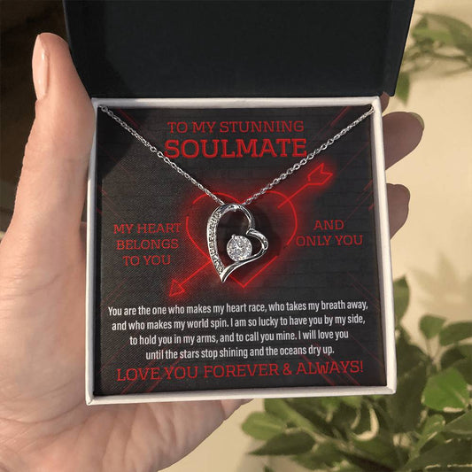 Soulmate - My Heart Belongs To You - Forever Love Necklace