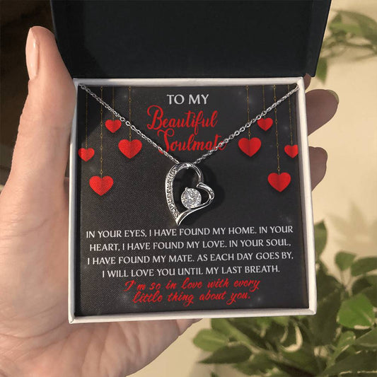 Soulmate - I Have Found My Home - Forever Love Necklace