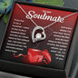 Soulmate - First And Last In My Heart - Forever Love Necklace
