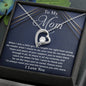 To My Mom - Your Strong Love - Forever Love Necklace