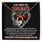 Soulmate - You Walked Into My Heart - Forever Love Necklace