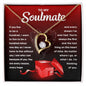 Soulmate - First And Last In My Heart - Forever Love Necklace