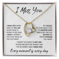 Soulmate - I Want You Back In My Life - Forever Love Necklace