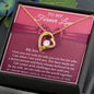 Soulmate - I Know What Love Is Because Of You - Forever Love Necklace